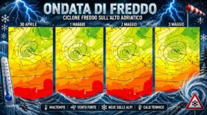 previsioni meteo weekend 1 maggio