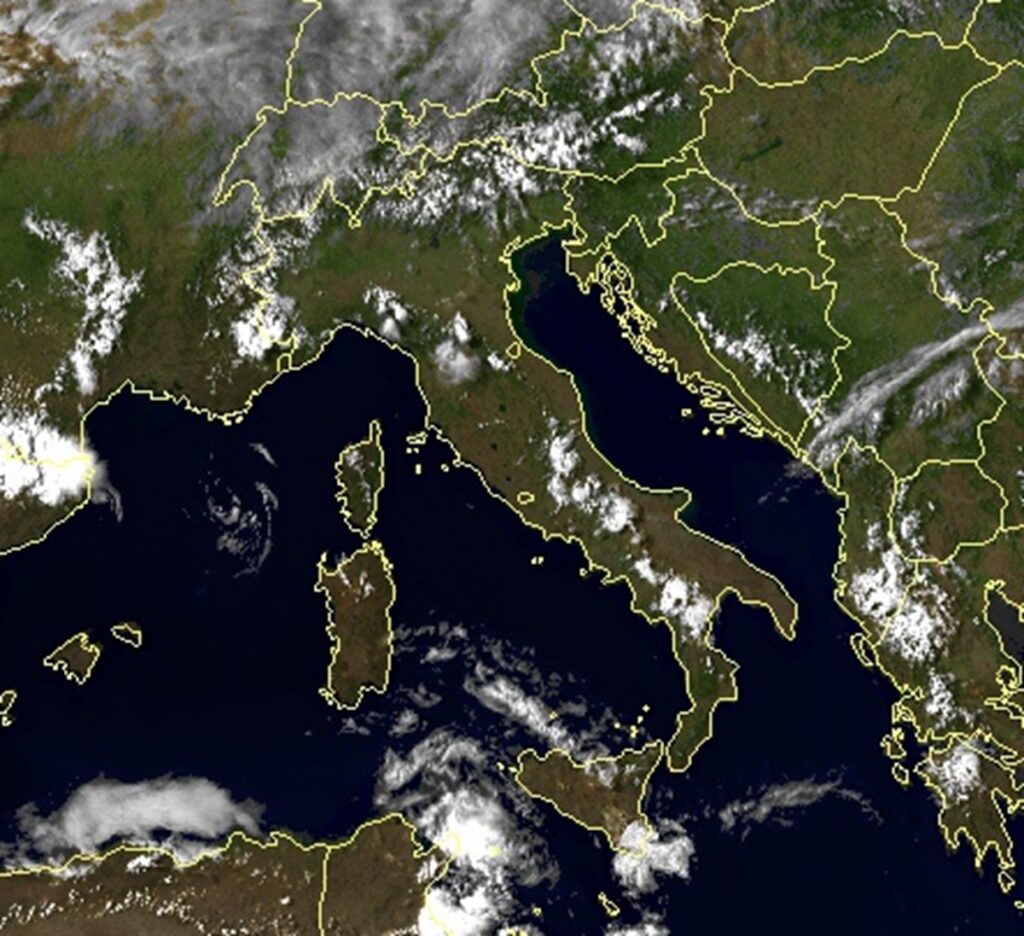 satelliti italia 27 aprile 2026