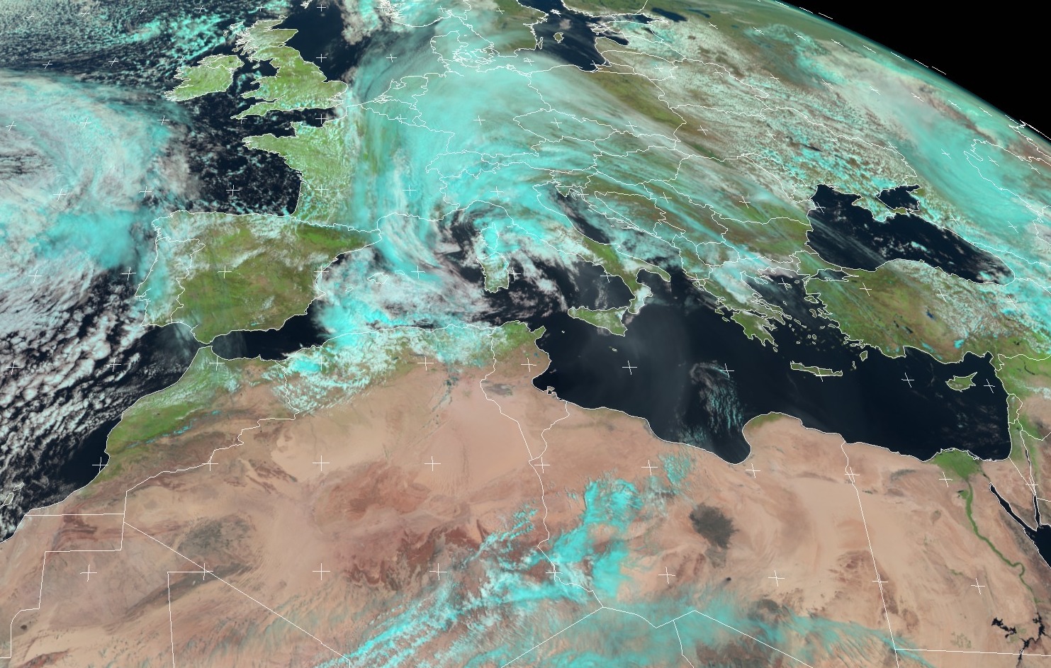 satelliti meteo italia 13 aprile 2026