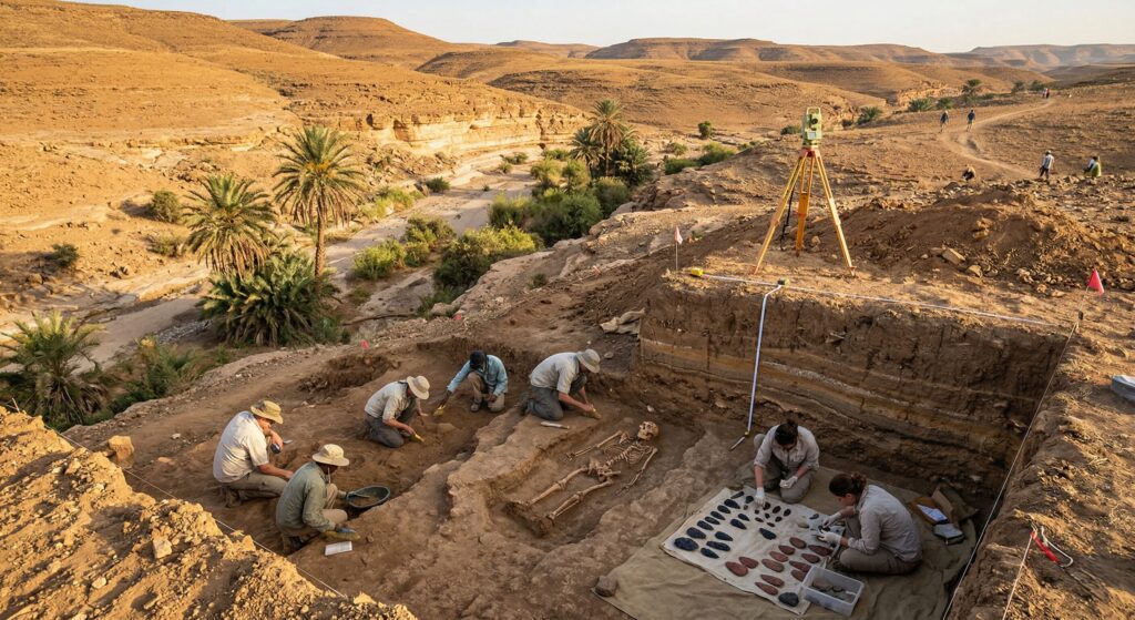 scavi archeologici africa