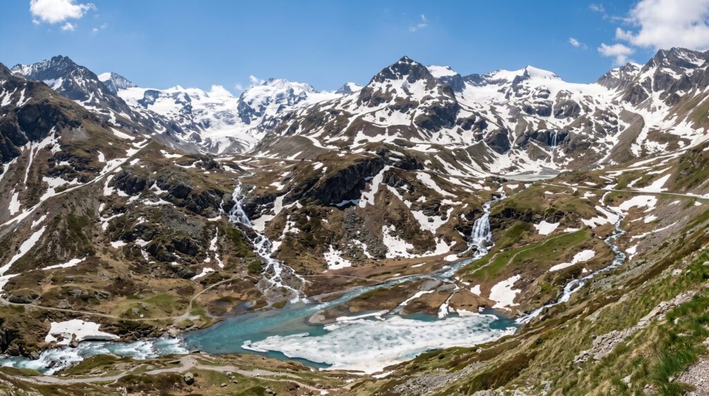scioglimento neve italia montagna