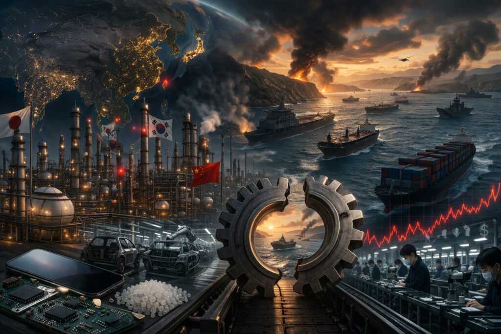 stretto di hormuz industria asiatica