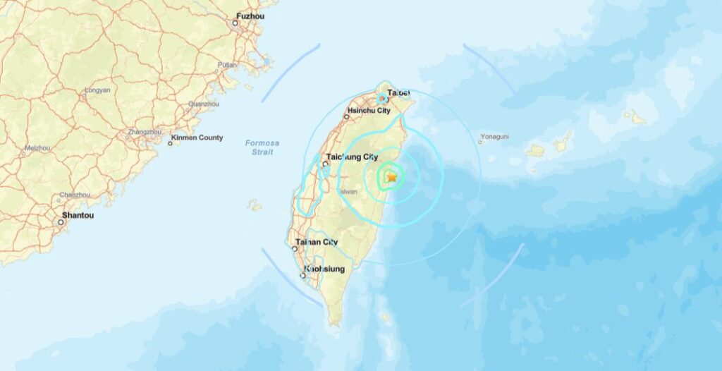 terremoti taiwan