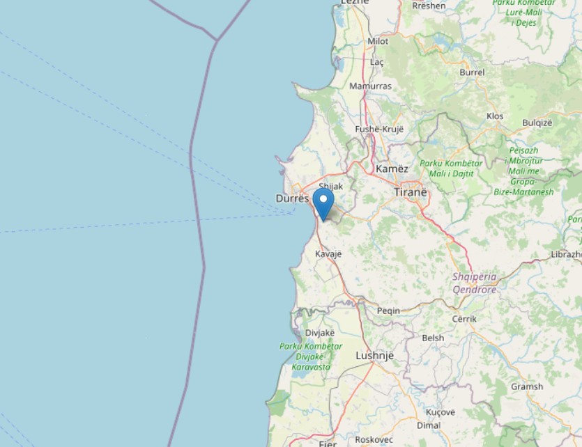 terremoto albania