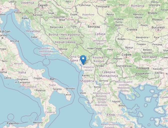 terremoto albania oggi
