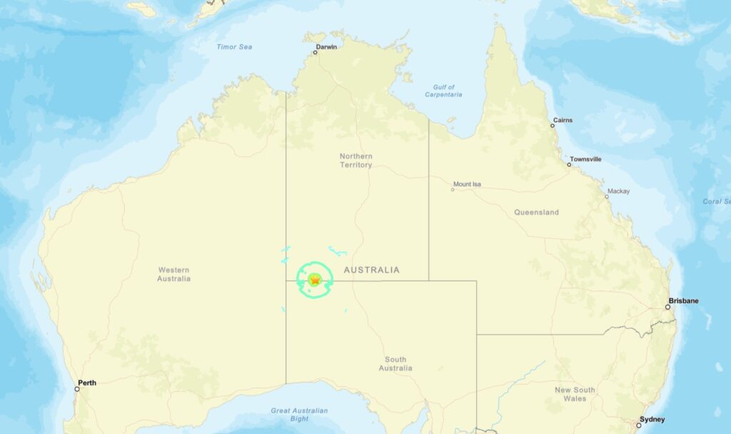 terremoto australia