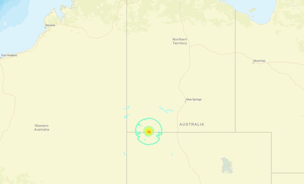 terremoto australia