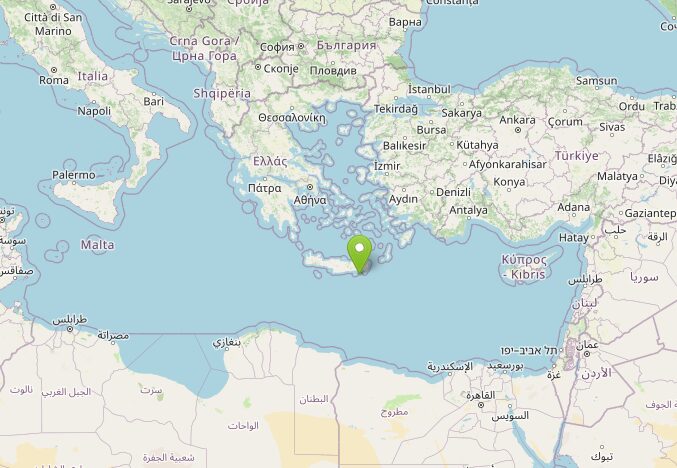 terremoto grecia creta oggi