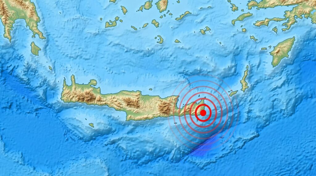 terremoto oggi creta grecia