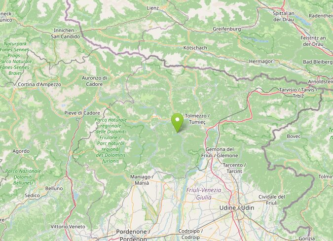 terremoto oggi friuli venezia giulia udine preone tolmezzo