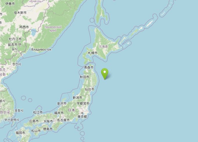 terremoto oggi giappone