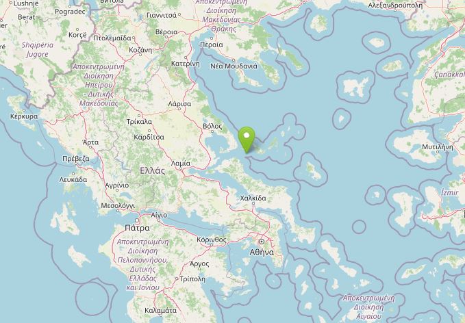 terremoto oggi grecia mar egeo
