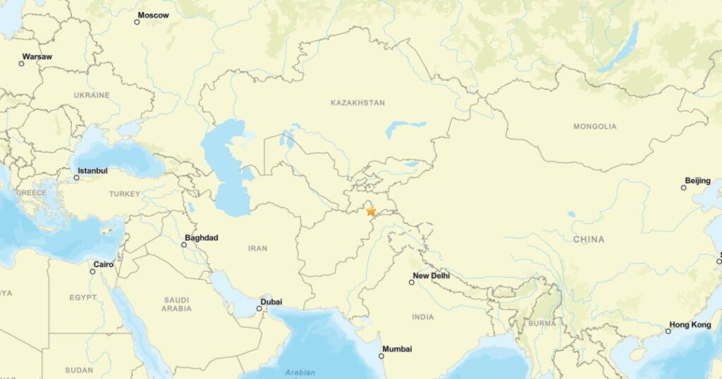 terremoto oggi pakistan afghanistan