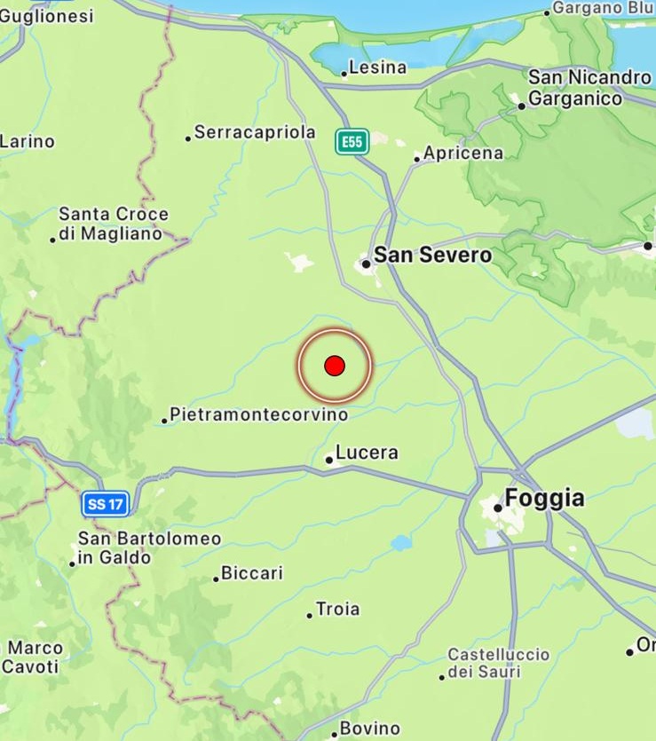terremoto puglia