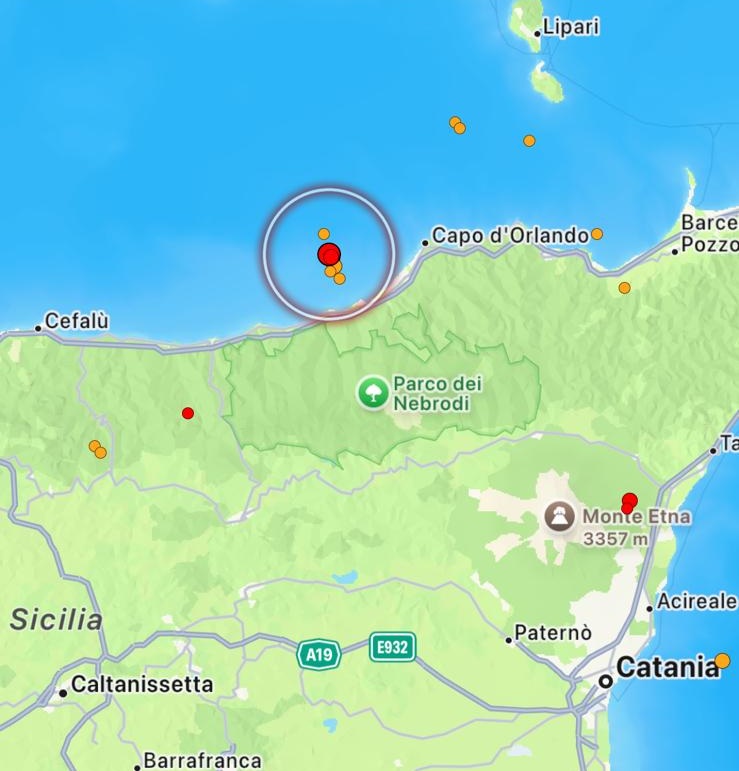 terremoto sicilia