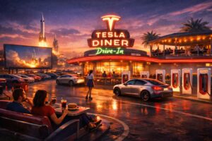 tesla diner