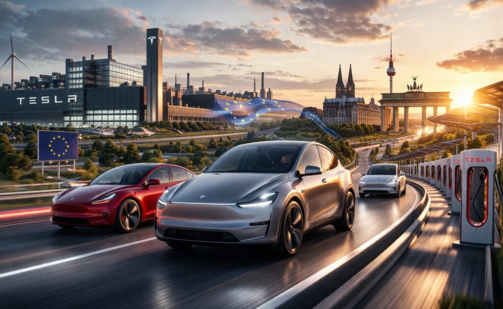 tesla europa