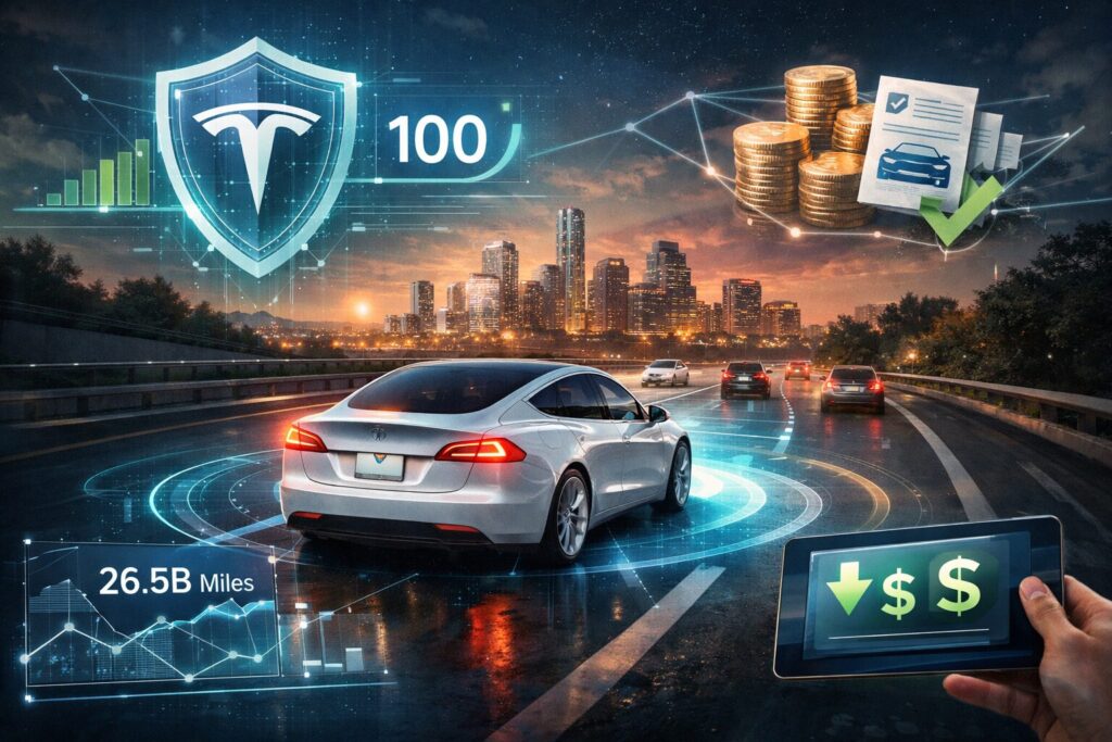tesla guida autonoma e assicurazione