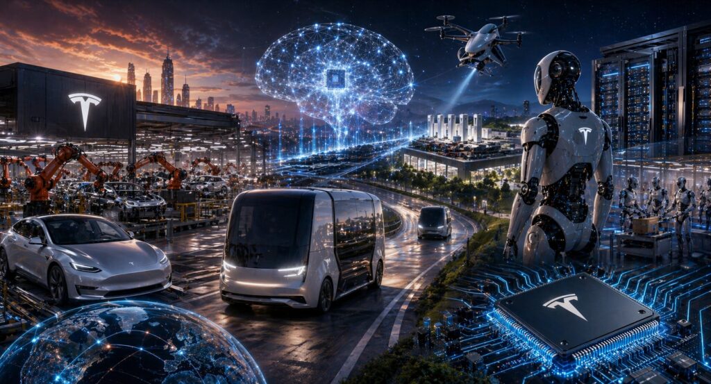 tesla robot intelligenza artificiale