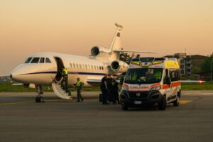 trasporto sanitario Aeronautica Militare