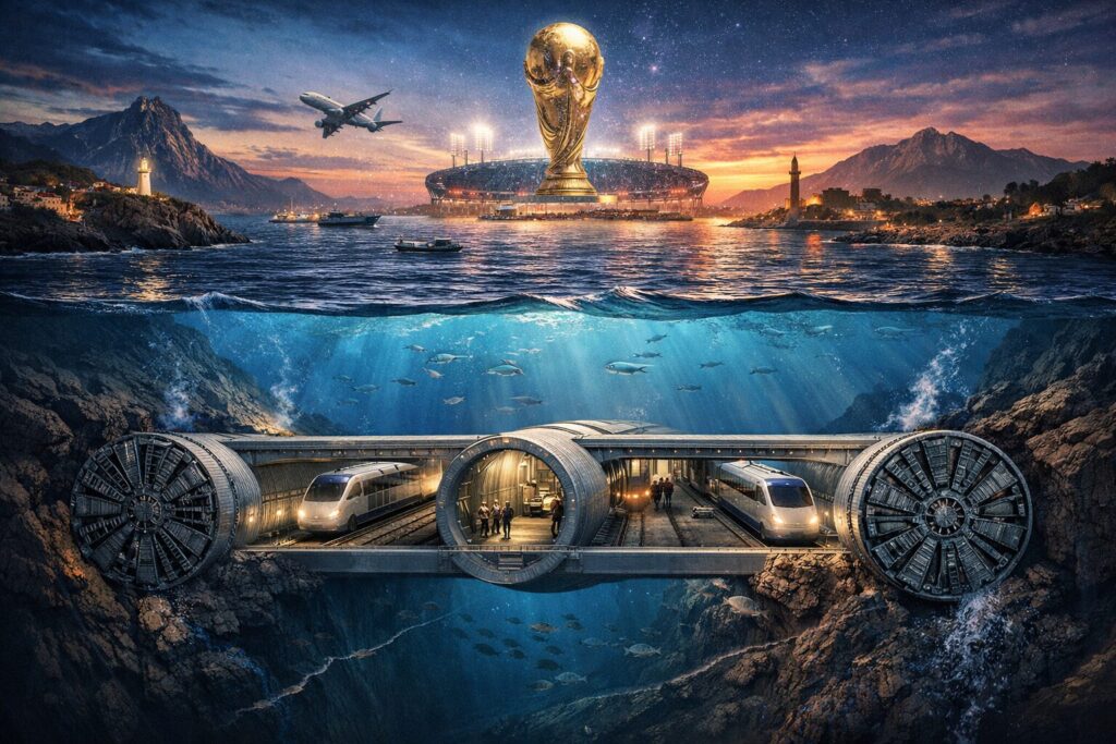 tunnel stretto di gibilterra