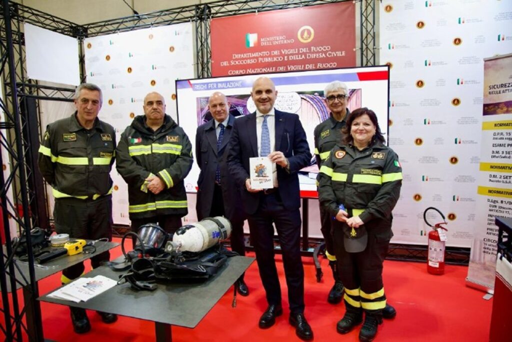 vigili del fuoco vinitaly