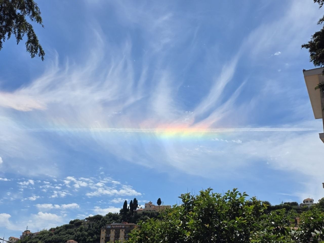 Arcobaleno di fuoco Ventimiglia