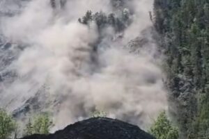 Caldo Francia distacchi di roccia