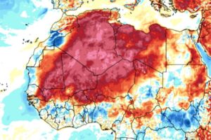 Caldo record Algeria