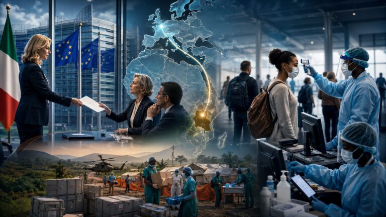 Ebola Commissione Europea Meloni
