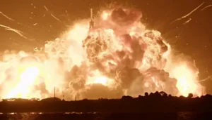 Esplosione del New Glenn a Cape Canaveral