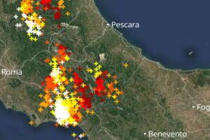 Fulmini Lazio 28 maggio