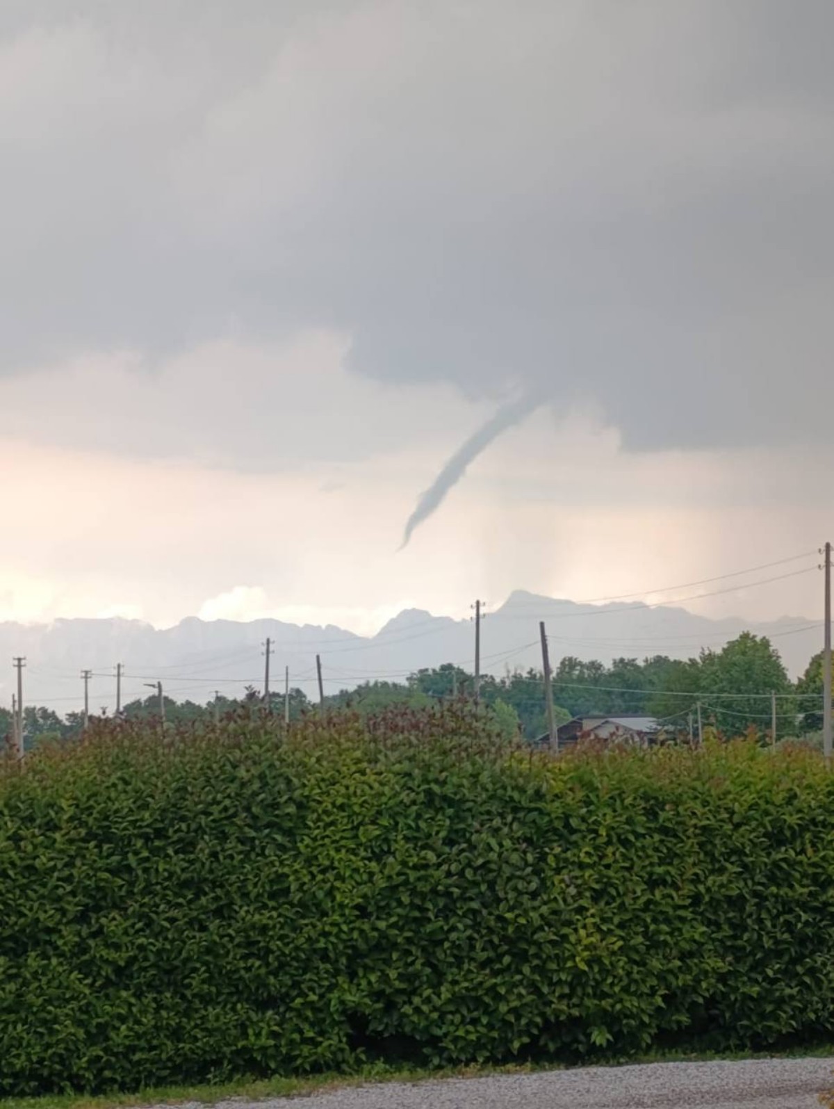 Funnel o tornado Friuli