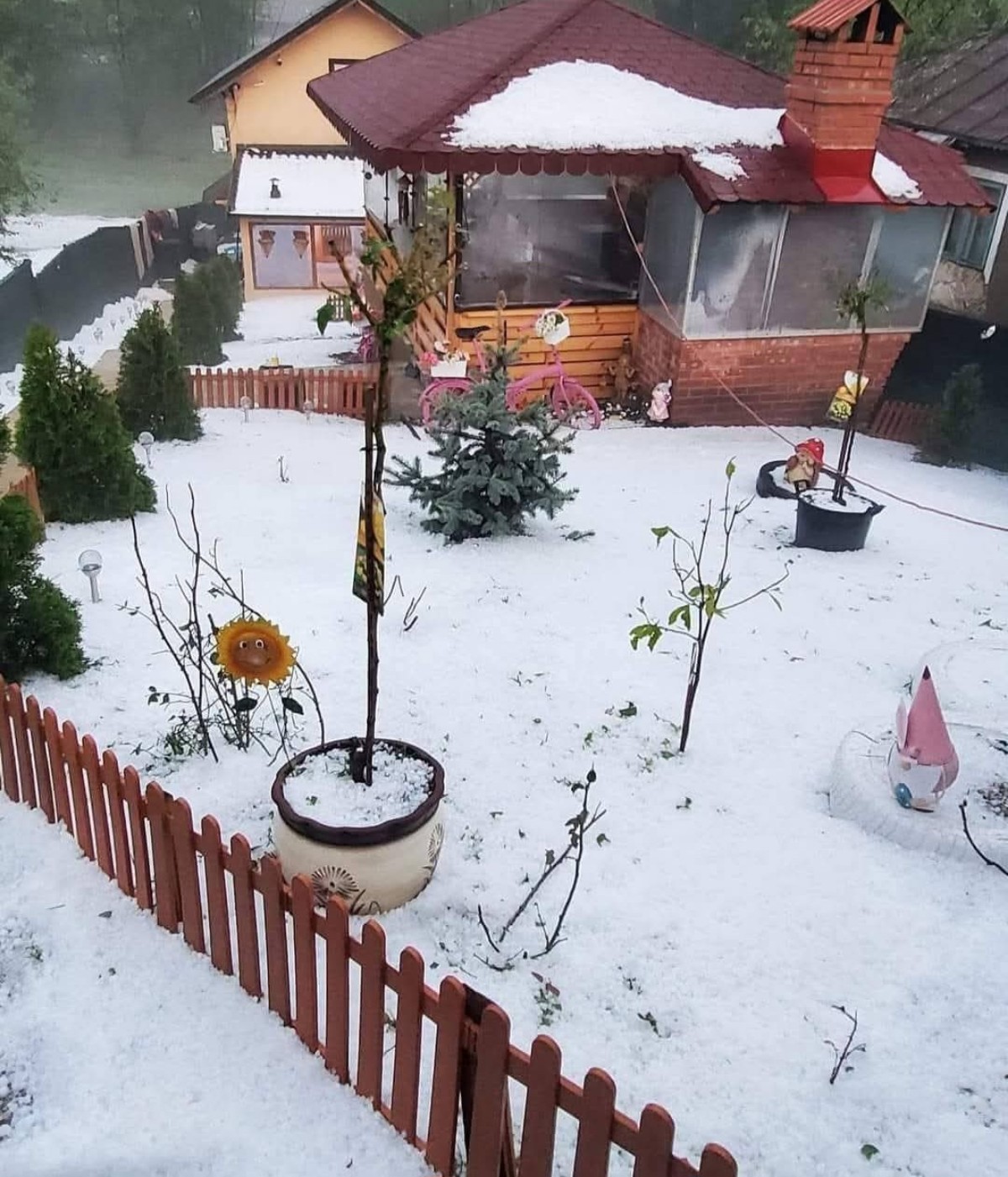 Grandine Romania 5 maggio