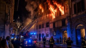 Incendio Firenze