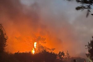 Incendio Monte Faeta