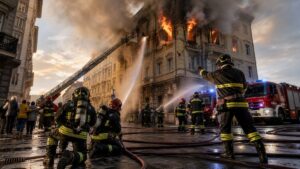 Incendio Trieste