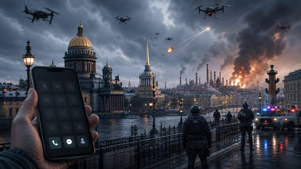 Internet Russia droni