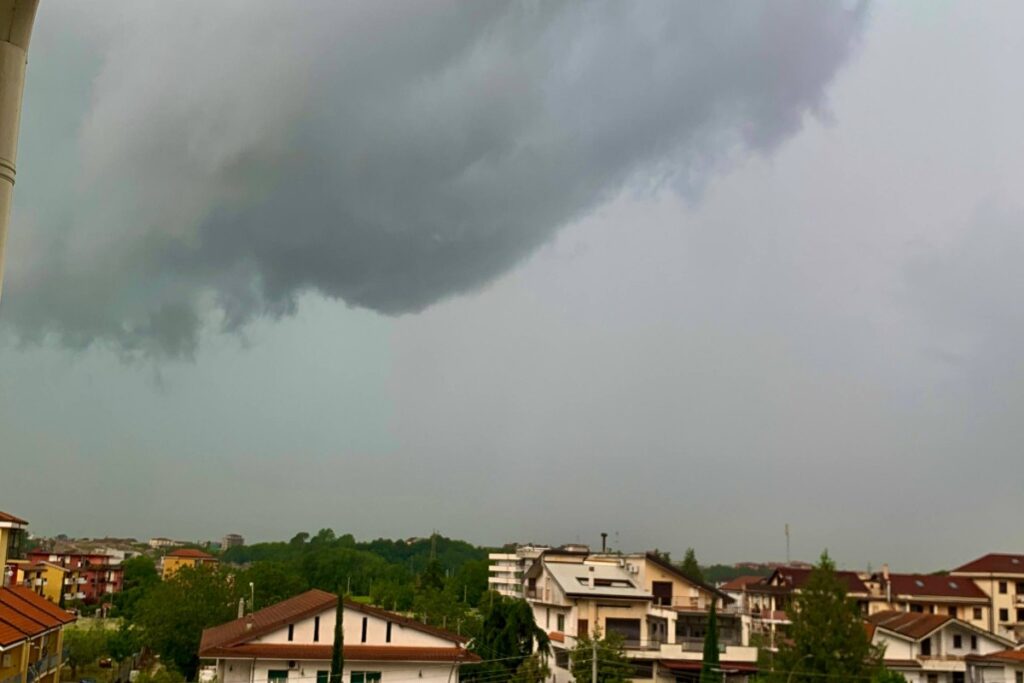 Maltempo Campania 13 maggio