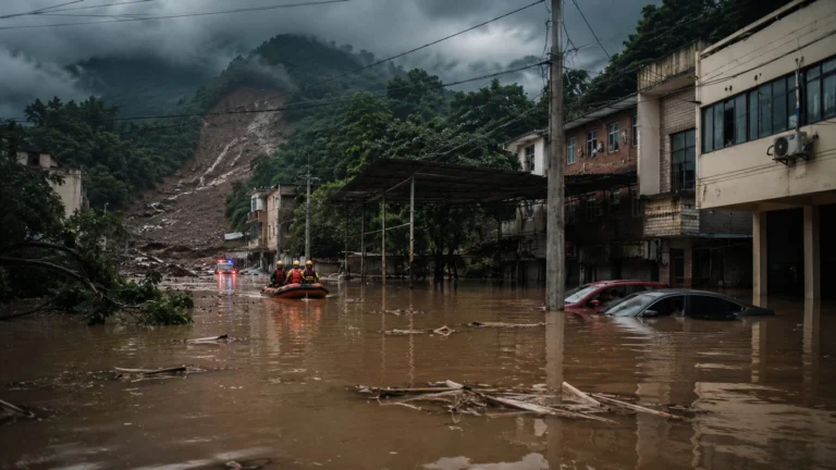 Maltempo Cina