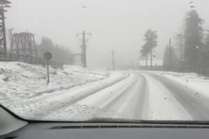 Maltempo Romania neve 13 maggio
