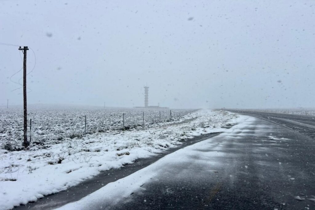 Maltempo Sudafrica neve 6 maggio