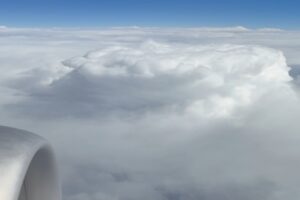 Maltempo Veneto supercella aereo