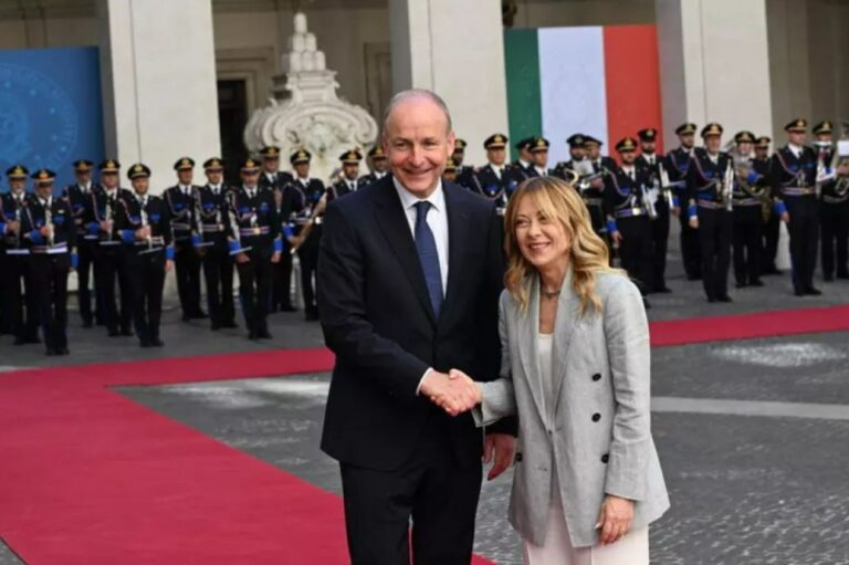 Meloni Martin premier Irlanda