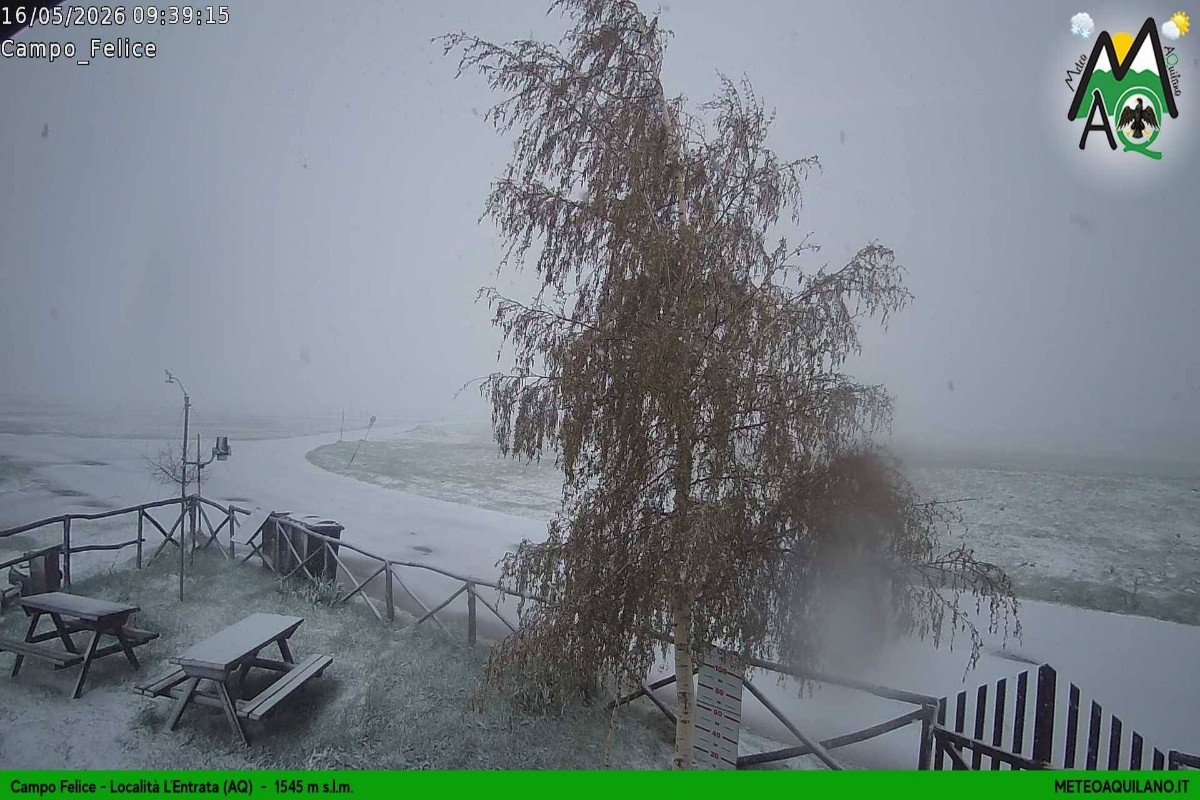 Neve Campo Felice 16 maggio