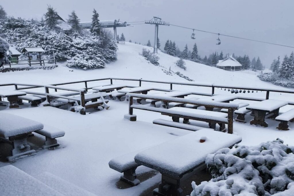 Neve Croazia 13 maggio