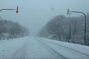 Neve Giappone Hokkaido maggio