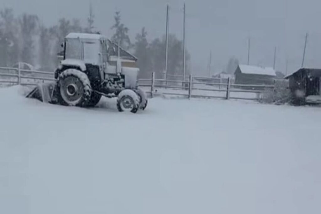 Neve Russia 26 maggio