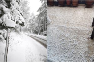 Neve e grandine Grecia