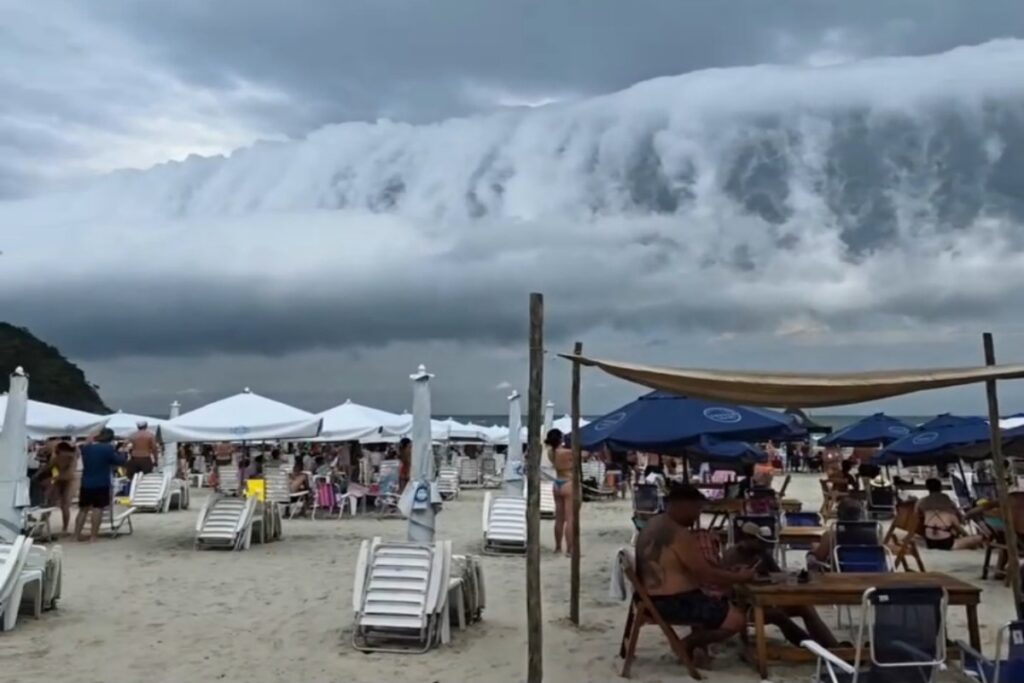 Nube arcus Brasile
